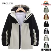 Men's Hiking Jacket Waterproof Windproof Windbreaker Women Fabric Wear Resistant Antiscratch Coat Camping Trekking Jackets 1