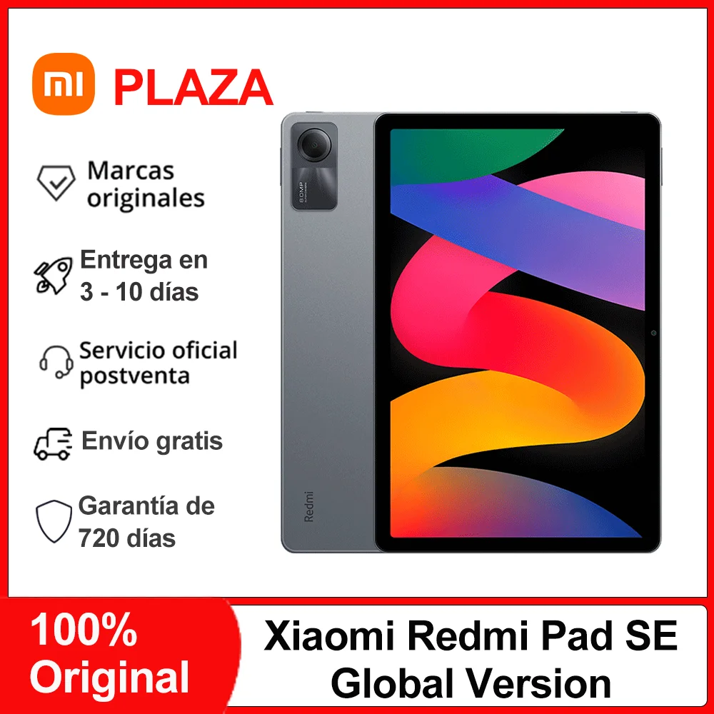 Xiaomi Redmi Pad SE Mi Tablet Global Version 8GB 256GB Snapdragon 680 90Hz  11 ''inches 8000mAh 10W charging MIUI 14 - AliExpress