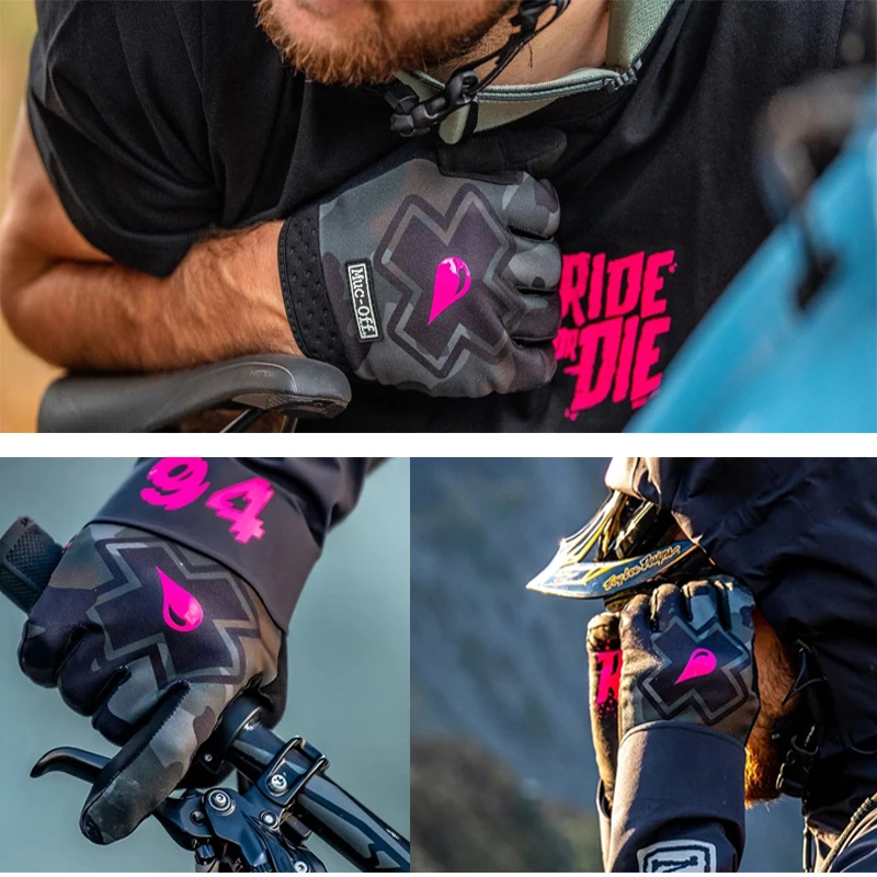 Muc-Off Motocross Gloves Cycling Mountain Bike Mx Glove Motorcycle Bmx Gloves motorcycle gloves sports gloves cycling gloves