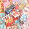 Telado Sticker Girl's Quiet Book Cute Food Paper Model Decompression Puzzle Handbook and Paper Tape 3