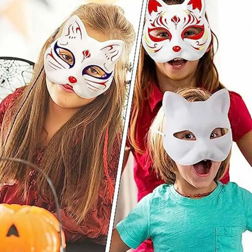 10 Maschere Bianche Da Decorare - Per Carnevale, Teatro, Halloween, Fai Da Te