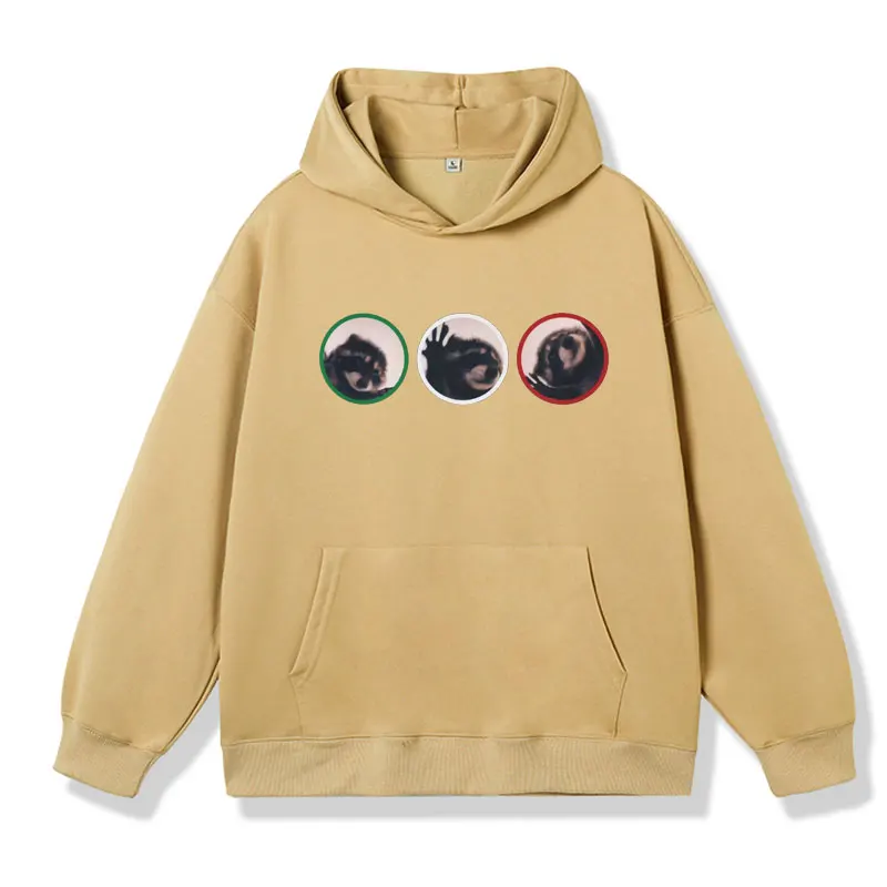 Pedro Pedro Dancing Raccoon Funny Meme Print Hoodie Male Oversized Sweatshirt Fall/winter Fashion Long Sleeve Hoodies Men Women
