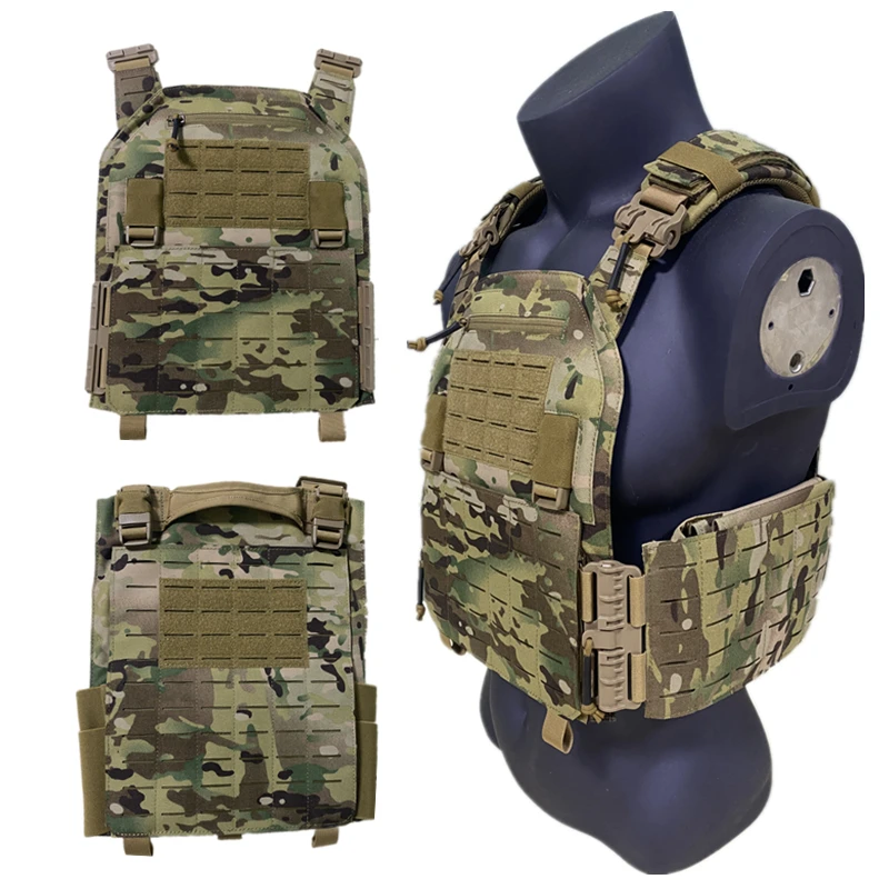 Vest combate tático para corte rápido Laser de CP, transporte equipamentos, leve e destacável
