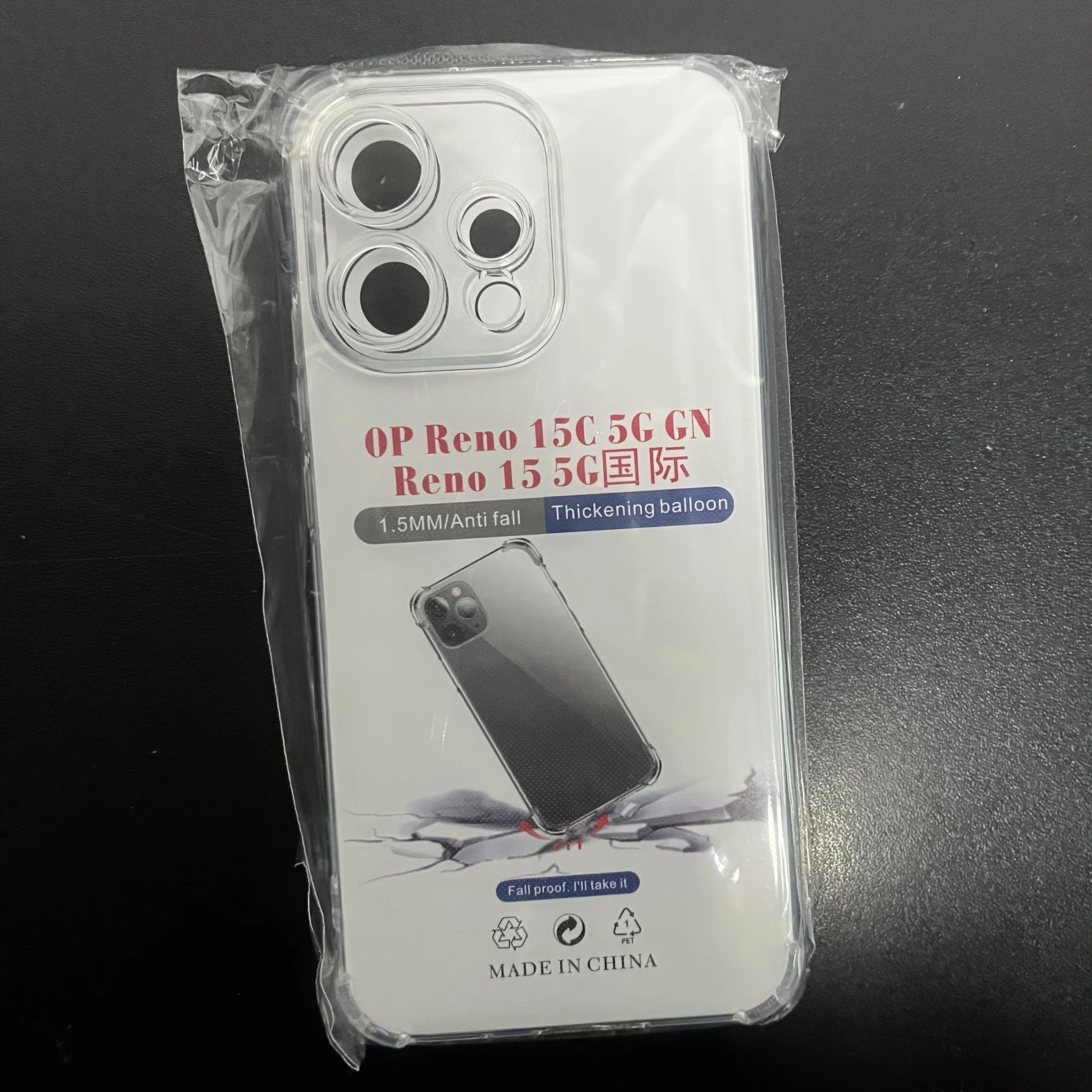 Transparent Soft Silicone Back Cover Case