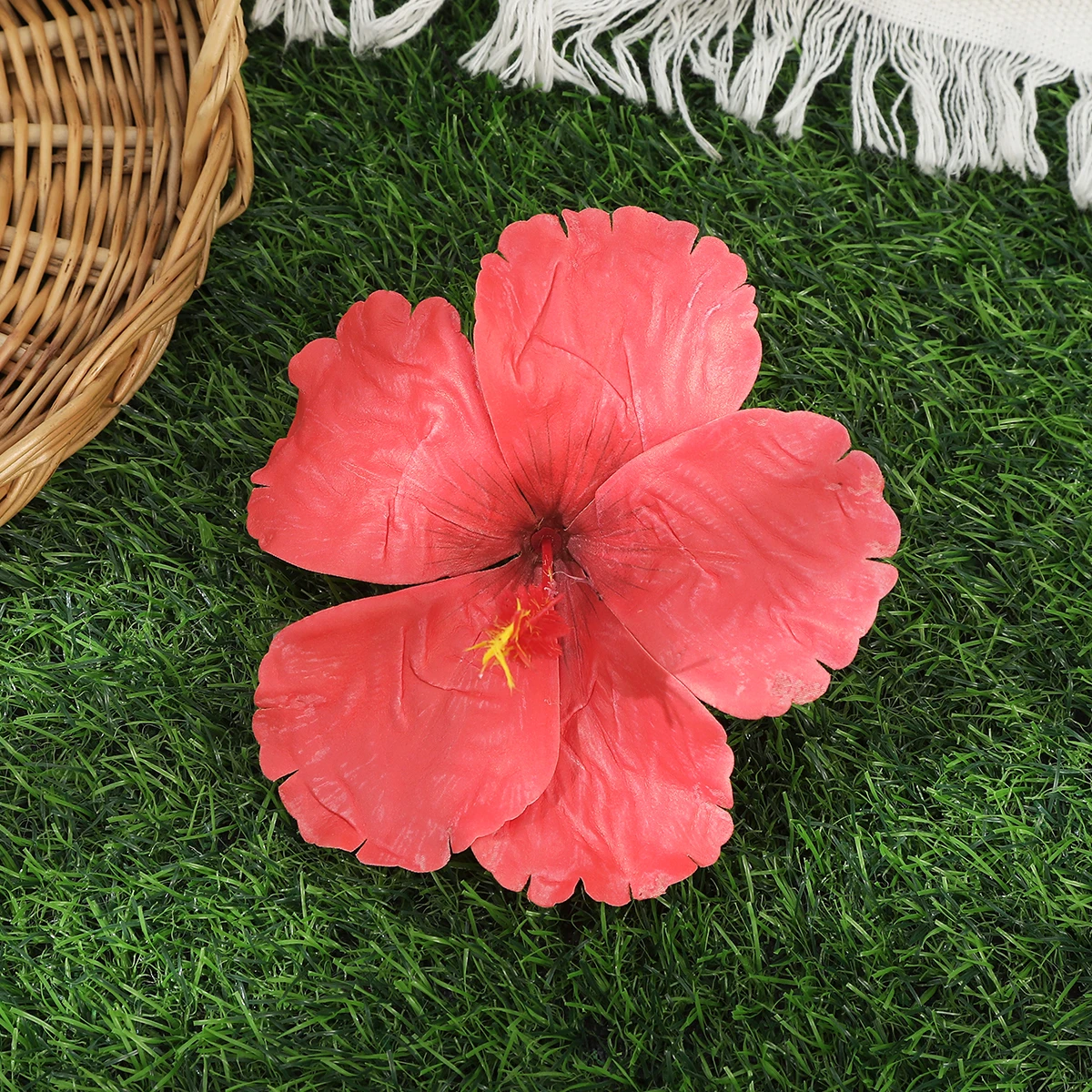 Fashion Flower Hairpin Girls Beach Holiday Side Clip Ladies Elegant Headwea Hair Accessories Festival Gift Headwear Hairpin