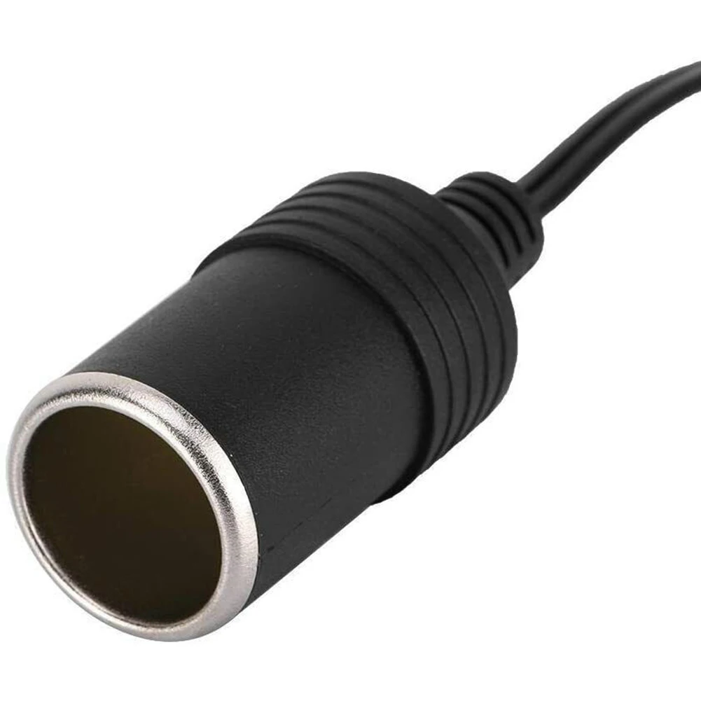 

Car Cigare Lighter Socket Cigare Lighter Socket Accessories PVC Plastic 10A Max 12-24V 1pc Connect The Battery