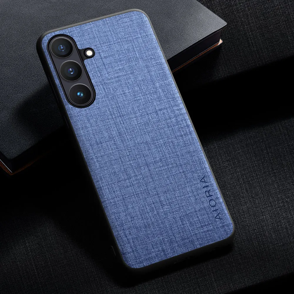 Premium Cloth Texture Simple Design Phone Case Cover