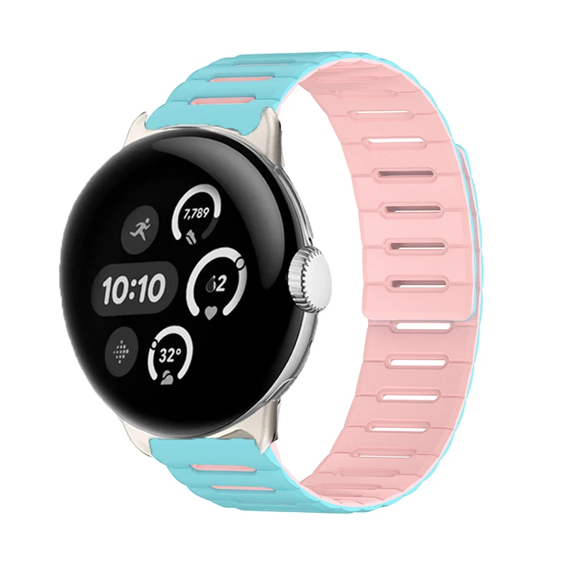 Silicone Sport Magnetic Band for Pixel Watch - Premium Bracelet Accessory