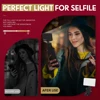 LED Selfie Light 120 LED 3000mAh Rechargeable CRI 95+ Portable Clip on Light for Phone Tablet Laptop Zoom Call TikTok Selfie 4