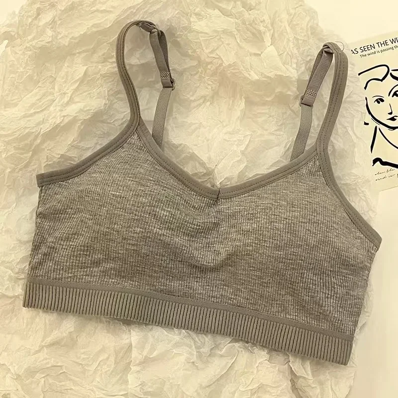 Seamless Tops Tube Push Up Brassiere Bras Womens Cotton Breathable Bralette Wire Free Sleep Bra Top Bralette Girls Underwear women lingerie bra women tube tops