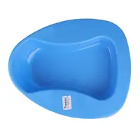 Plastic Stable Bedpan Heavy Duty Anti-Spill Reusable Thick Bedpan for Bed-Bound Patient Elderly Disabled Adult Travel Device 2