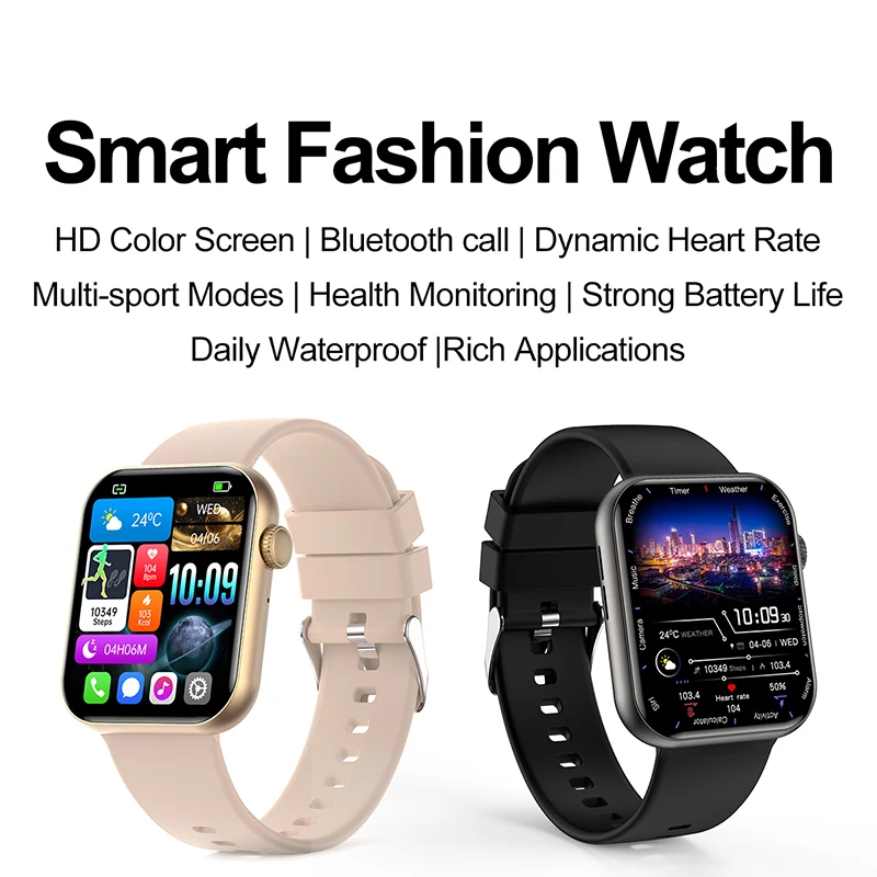2025 New Smart Watch Men Women Waterproof Support 120 Sports ECG+PPG 1.81 inch Bluetooth Call Smart Watch For Apple DT Watch 10