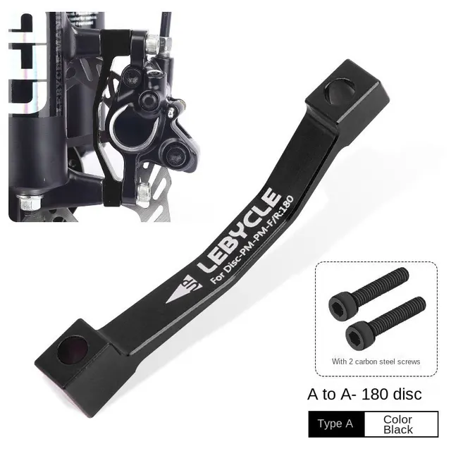bicycle disc brake rotor adapter