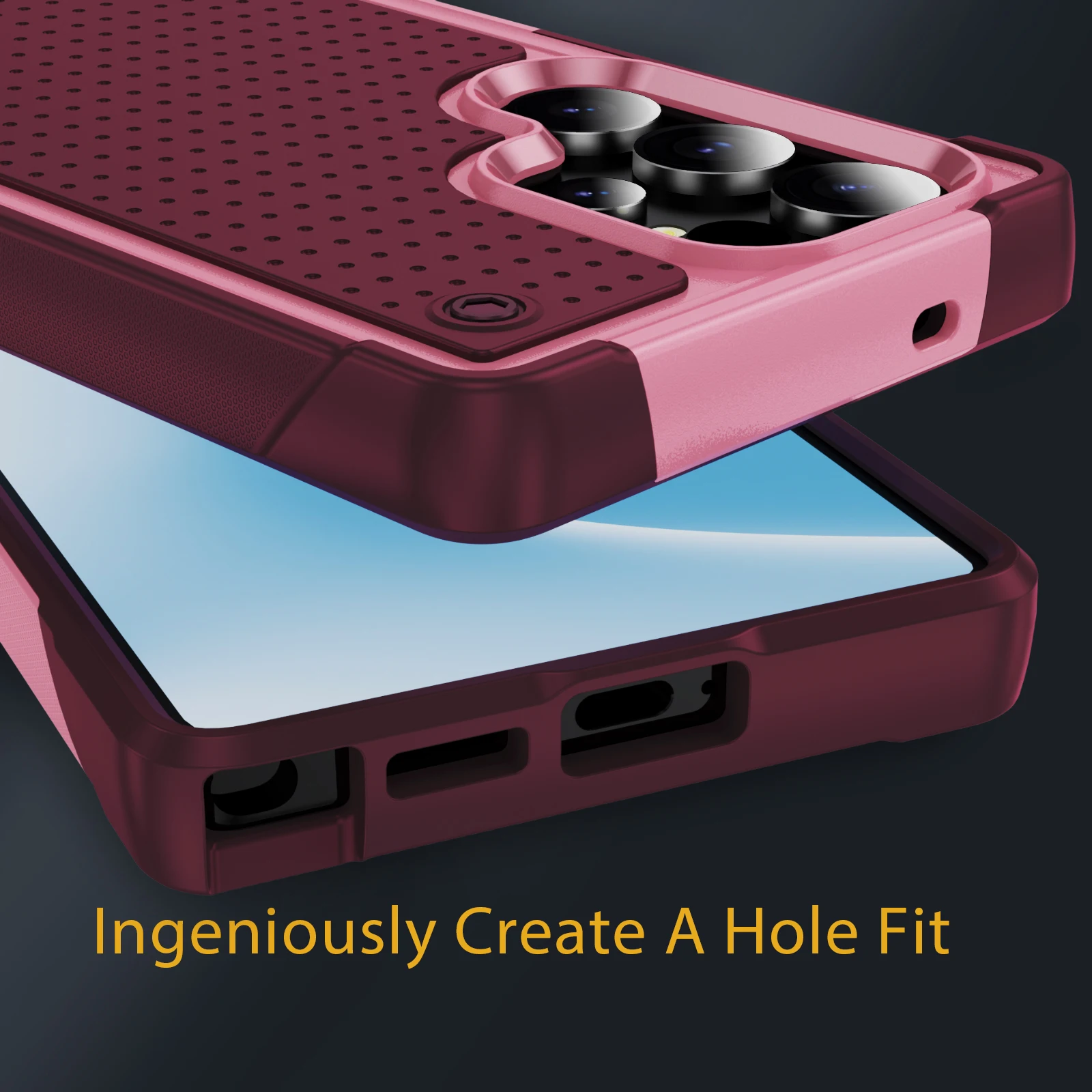 Premium Armor Rugged Phone Case - Luxury Anti-Drop Shockproof Protection Cover