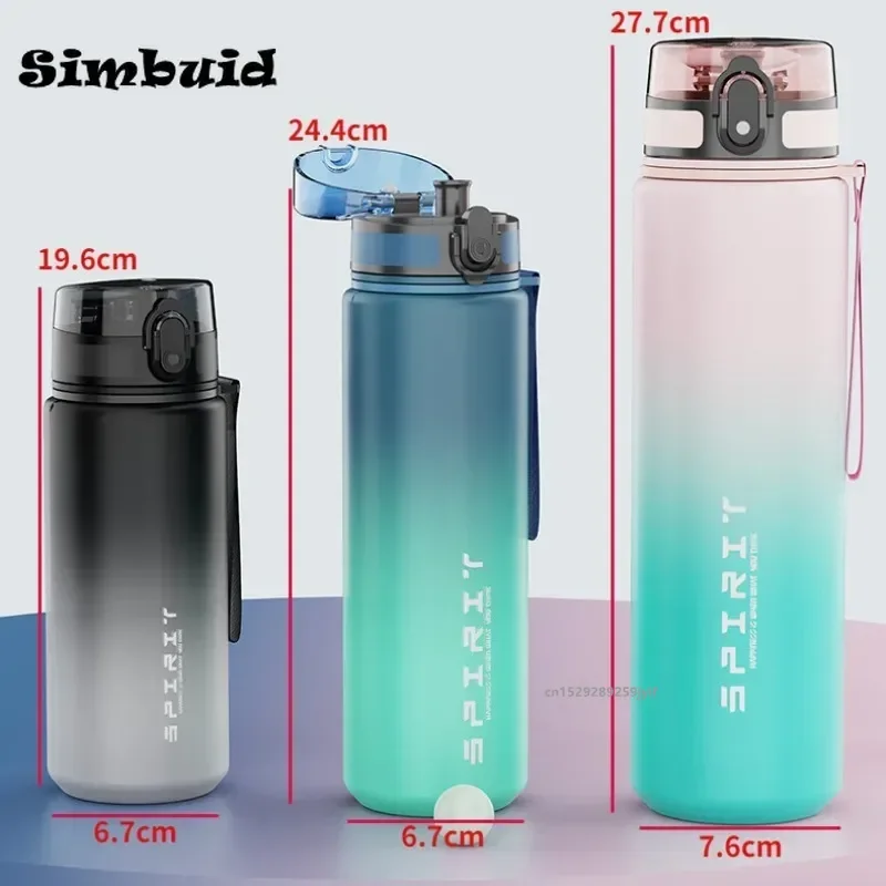 1 Liter Large Capacity Sports Water Bottle 2