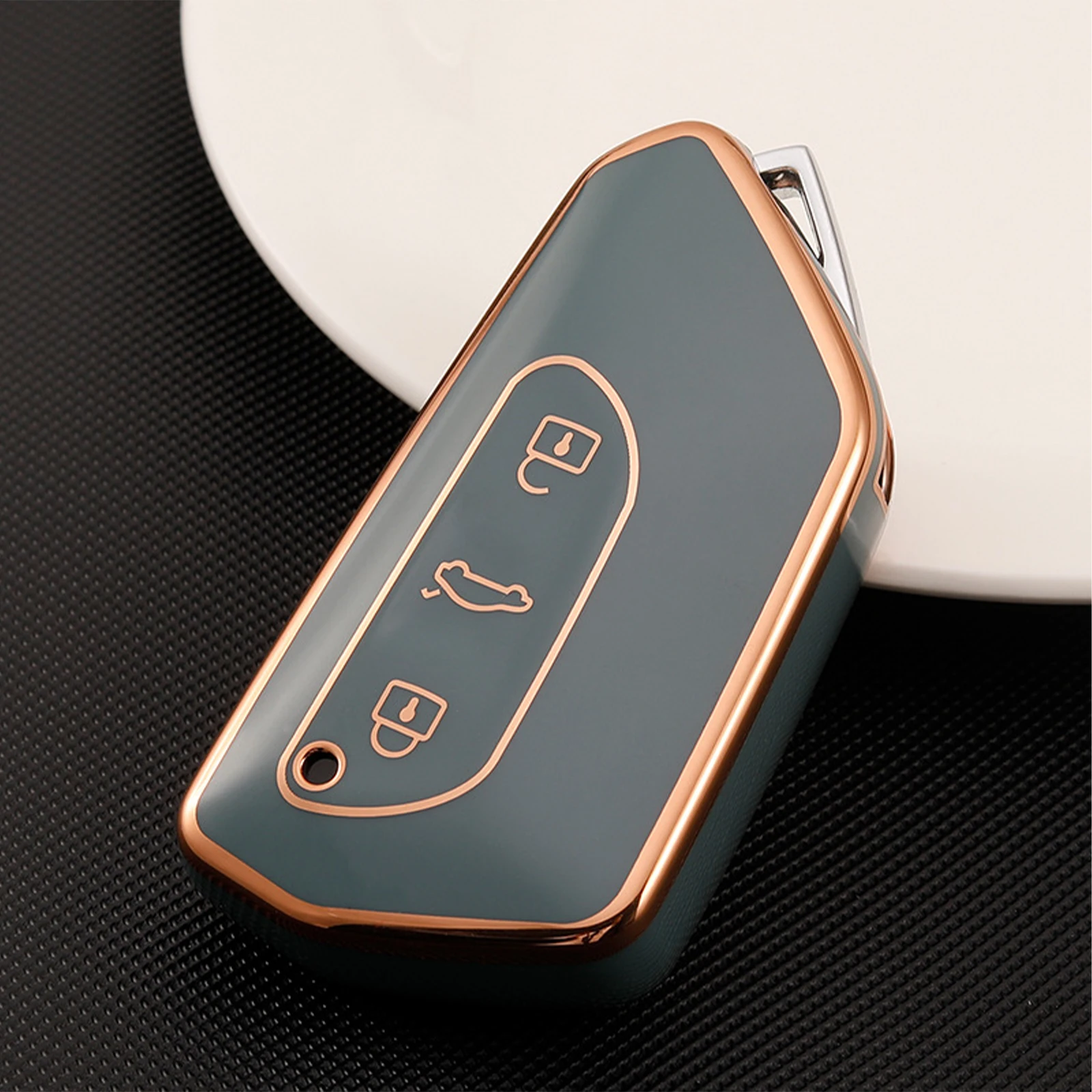 TPU Car Key Cover VW Golf 8 Skoda Octavia A8 MK4 Mk8 Seat Leon Mk4 Cupra Formentor Car
