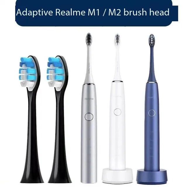 3/6PCS M1/RMH2012/M2/RTX2102 Replacement Toothbrush Heads For Realme Electric Toothbrush M1/RMH2012/M2/RTX2102 Bristle Nozzles 1