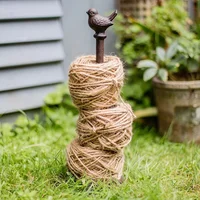 Cast Iron Bird Roll Holder Kitchen Towel Storage Standing Paper Rack Countertop Desktop 1