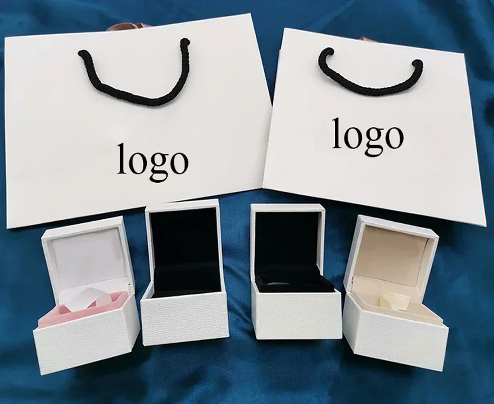 

High Quality Boxes Charm Ring Earrings Bracelet Necklace Jewelry Protection Box Guarantee Gift Bag Card Accessories Keychain Pen