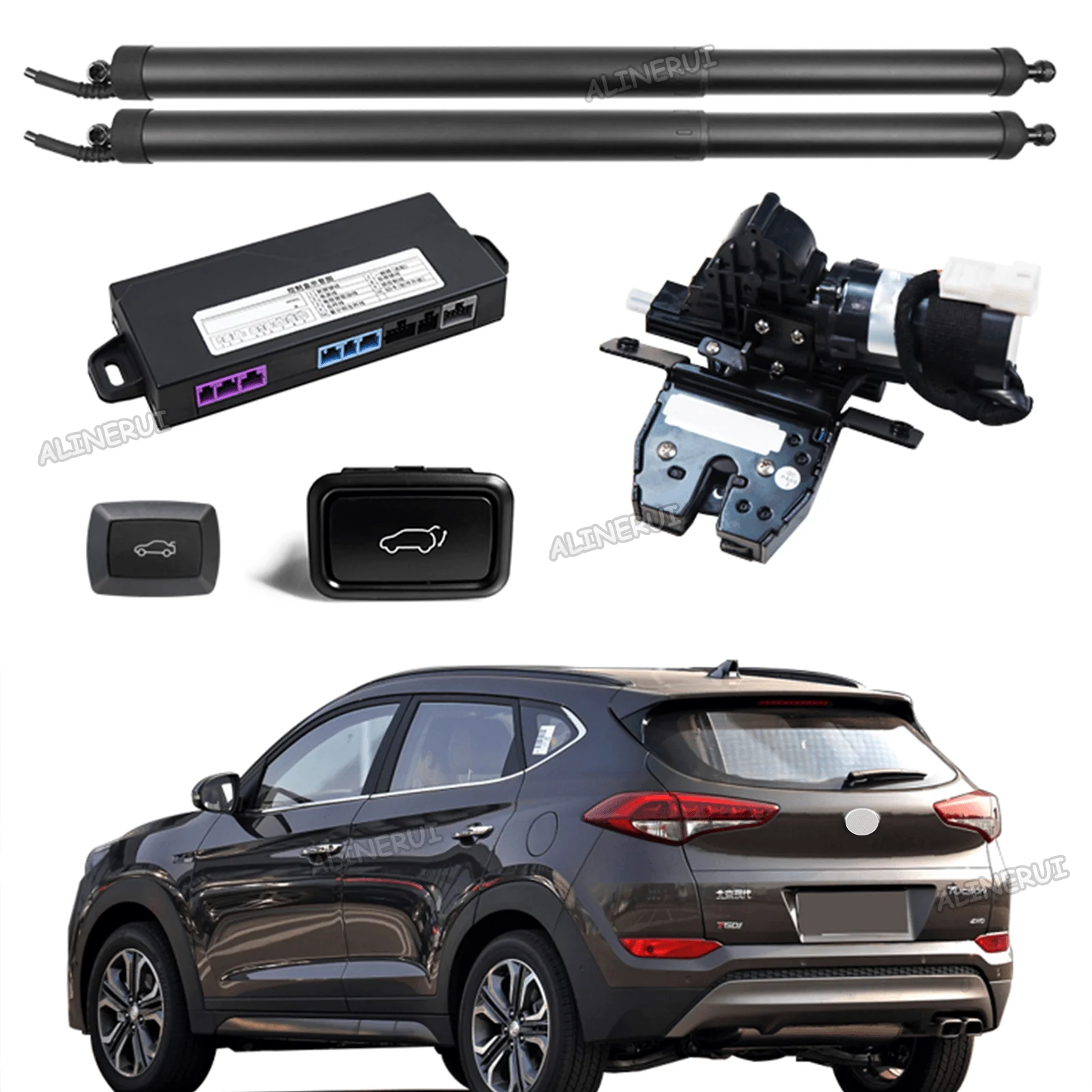 

Для Hyundai Tucson 2015 2016 2017 2018 + автомобильная электрическая система подъема задних ворот, автоматический Открыватель задних ворот, автоматическая подъемная задняя дверь