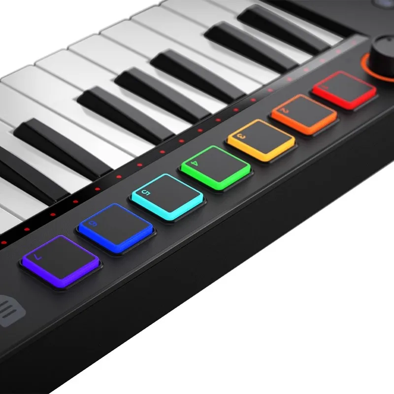 String Less Fusion Guitar Portable Intelligent MIDI Multi Functional Shoulder Style Keyboard Electronic Organ