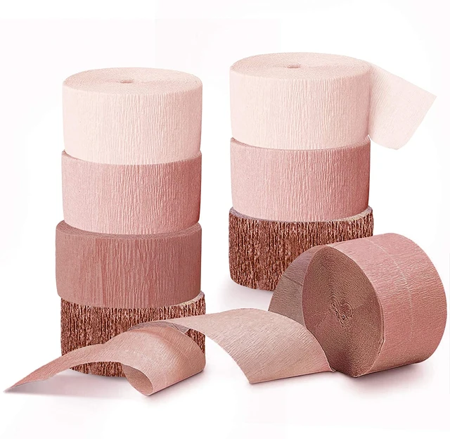 Pink Crepe Paper Streamers