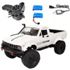 WPL C24 C14 C24-1 Controlled Cars Off-Road RC Car 1:16 RC Crawler Military Truck Electric Car Truck 4WD Battery Power Car 2