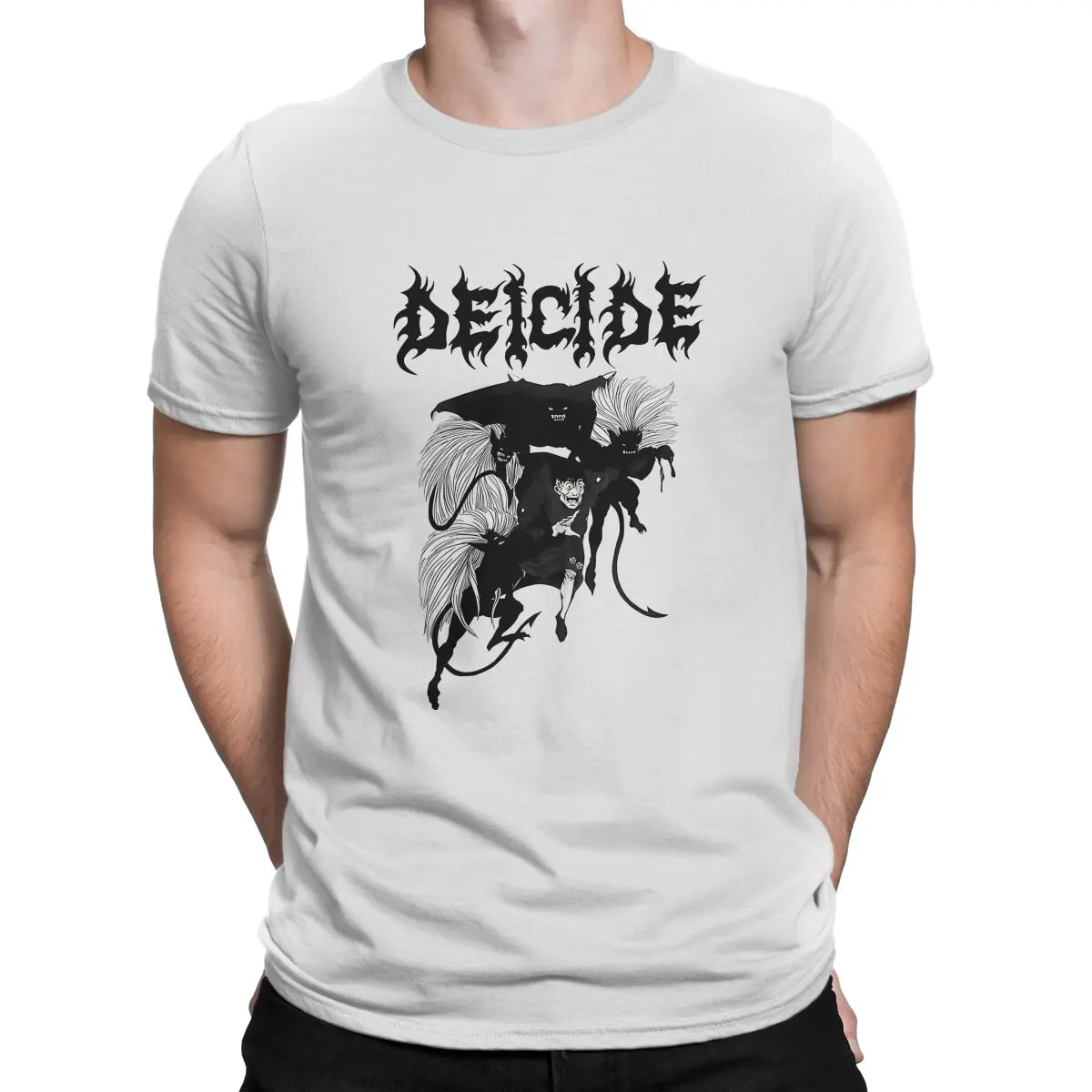 Deicide Man Tshirt Music Fashion T Shirt Felpe Originali New Trend