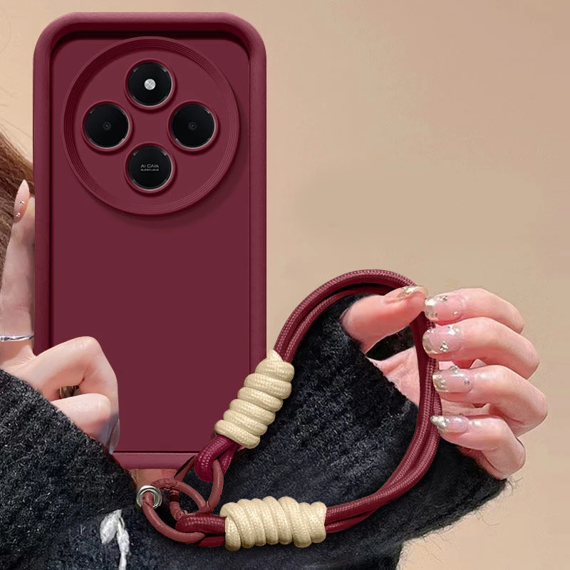 Shockproof Phone Case with Anti-loss Hanging Rope