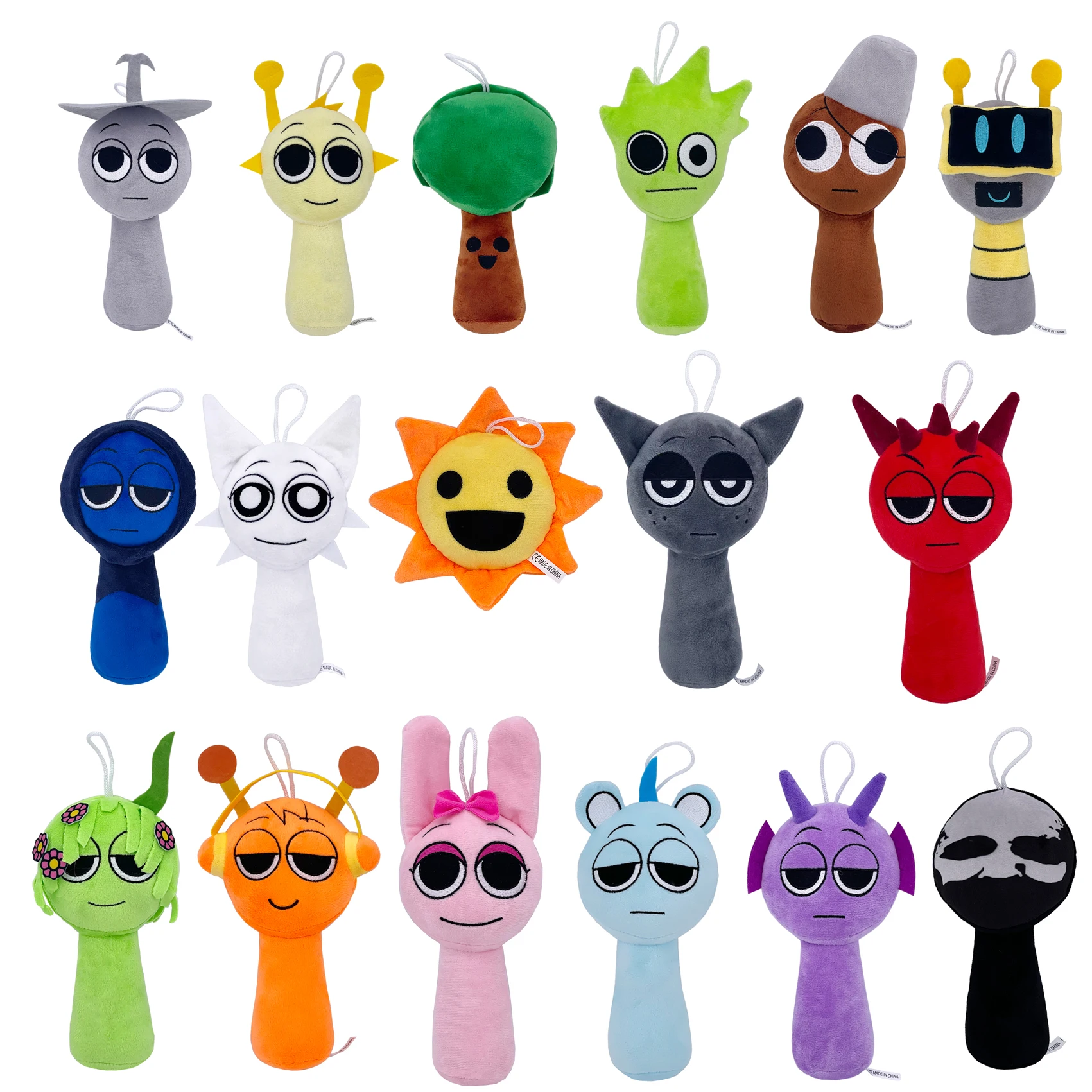 20style Sprunki Plush Toys Sprunki Plush Doll Sprunki Game Pillow Kids Birthday Gifts Stuffed Dolls Christmas Gift 5