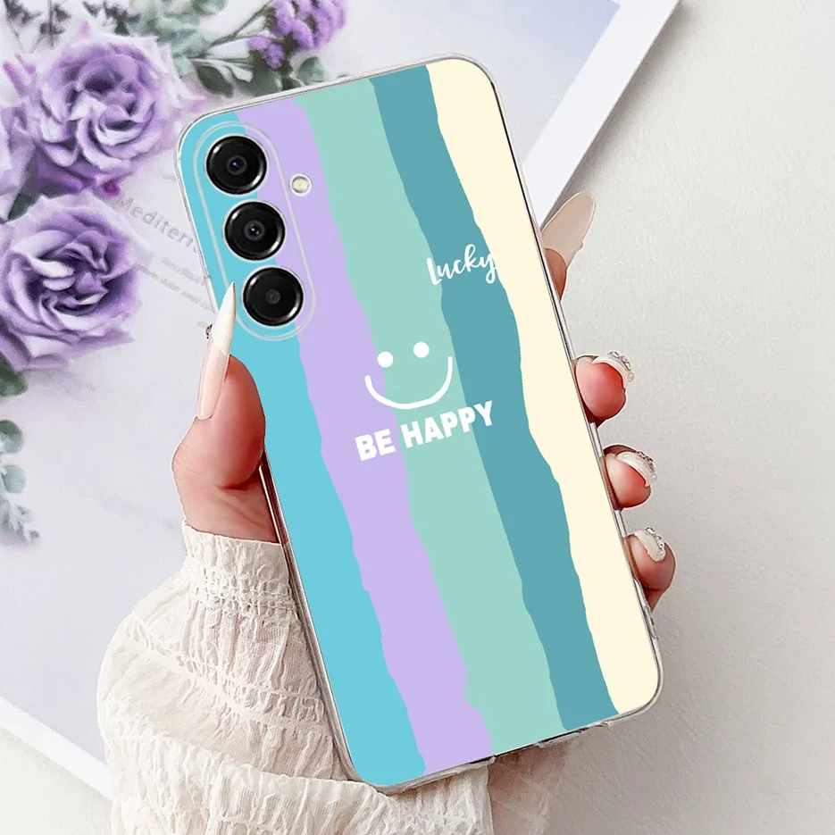 Stylish Painted Soft Silicone Case - Fashionable Protective Cover & Bumper