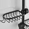 Faucet Dish Drainer for Sink Set Luxury Kitchen Items Organizer Bathroom New Black Gold Stainless Steel Rack Storage Rack 4