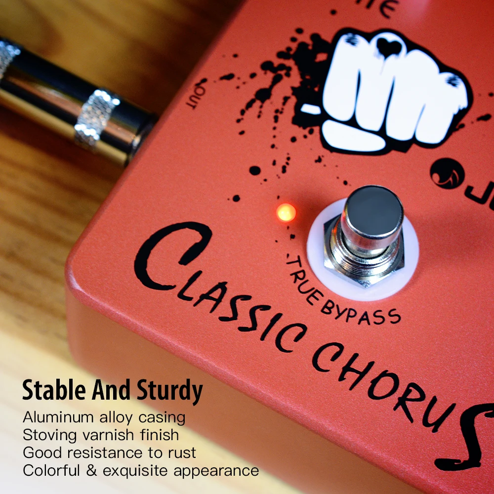 JF-05 CLASSIC CHROUS Chorus Guitar Pedal Full Bodied Modulation Effect Deep-clea