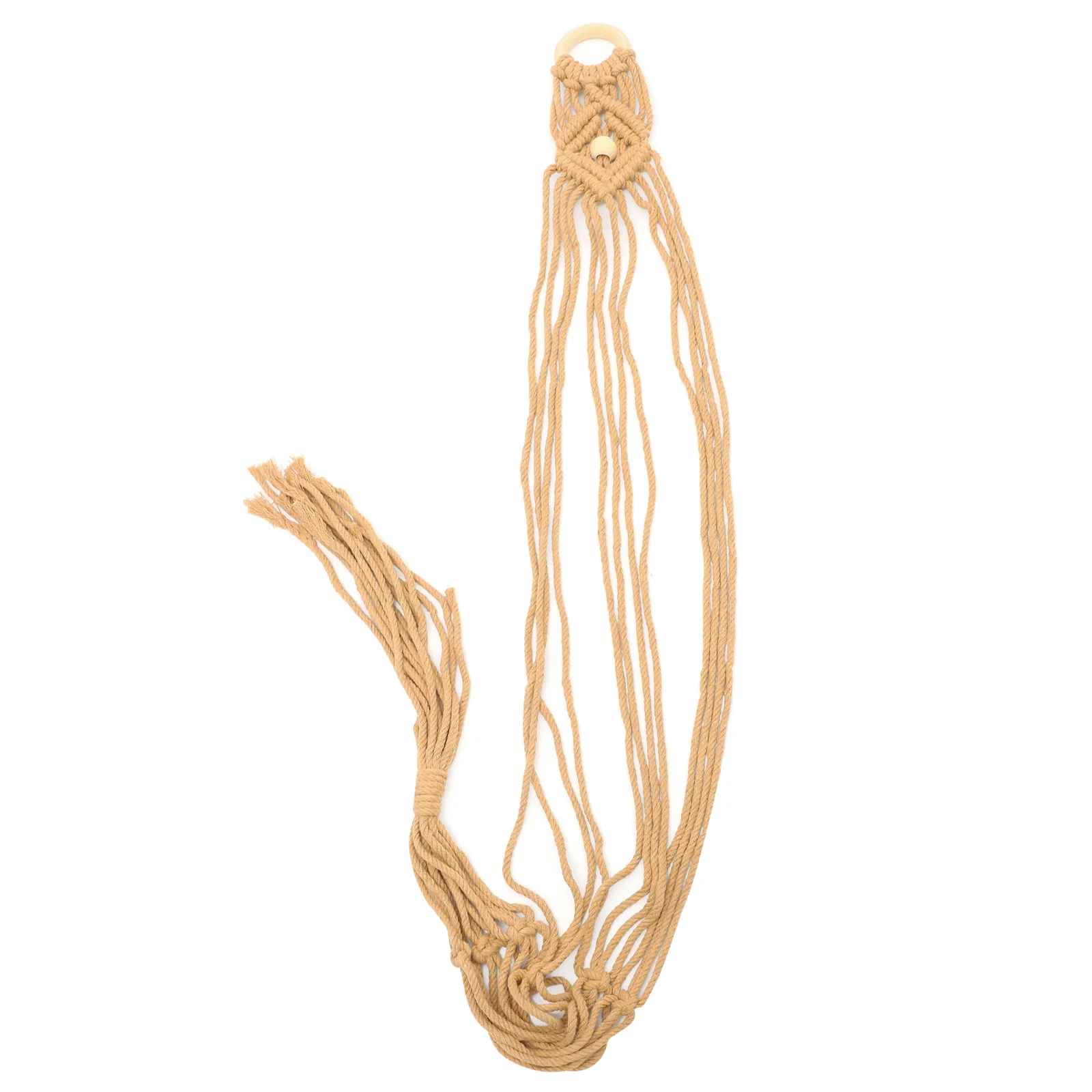 

Guitar Instrument Net Bag Capos Woven Hanger for Wall Hanging Decor Cotton Rope