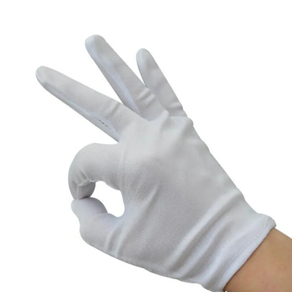 6 Pairs Dry Hand Cotton Gloves Overnight Moisture Gloves Spa Gloves For Women And Men Cotton Gloves
