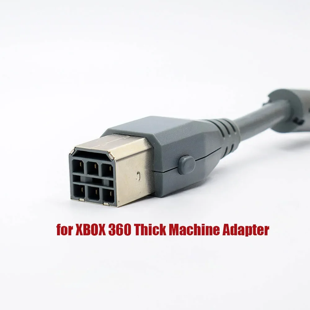 For Xbox 360 Fat Console US/EU/AU Plug AC Adapter Power Supply Thick Machine Adapter fo Xbox360 Fat Console Repair Accessories
