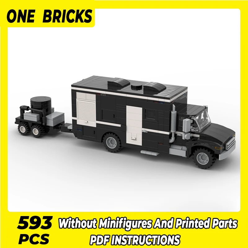 

City Police Car Model Moc Building Bricks Bomb Disposal Truck Technology Modular Blocks Gifts Christmas Toys DIY Sets Assembly