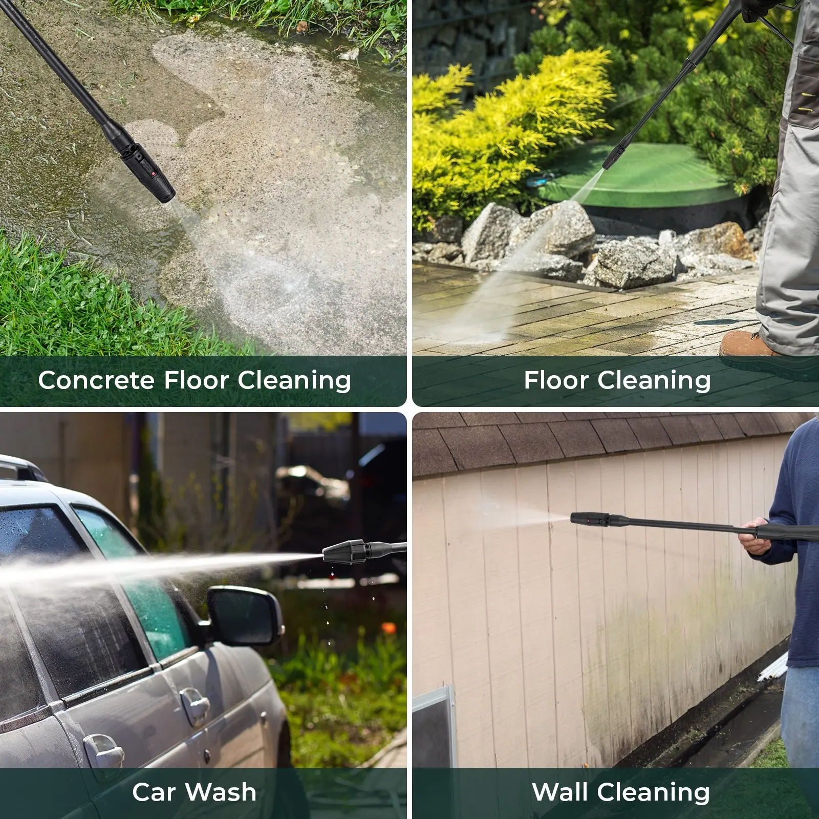 High Pressure Water Cleaners Pressure Washer 1800w Hose Drum 9m Hose