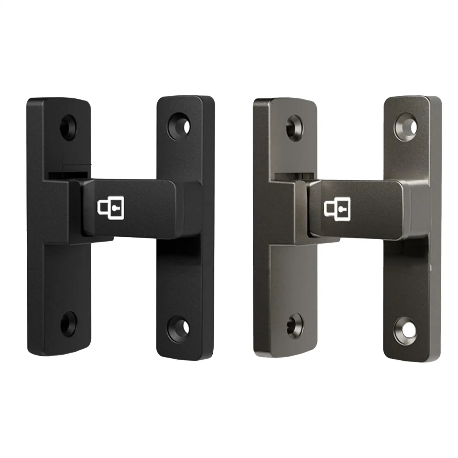 90 Degree Door Latch Luminous Easy Installation Doors Bolt Lock Flip Latch