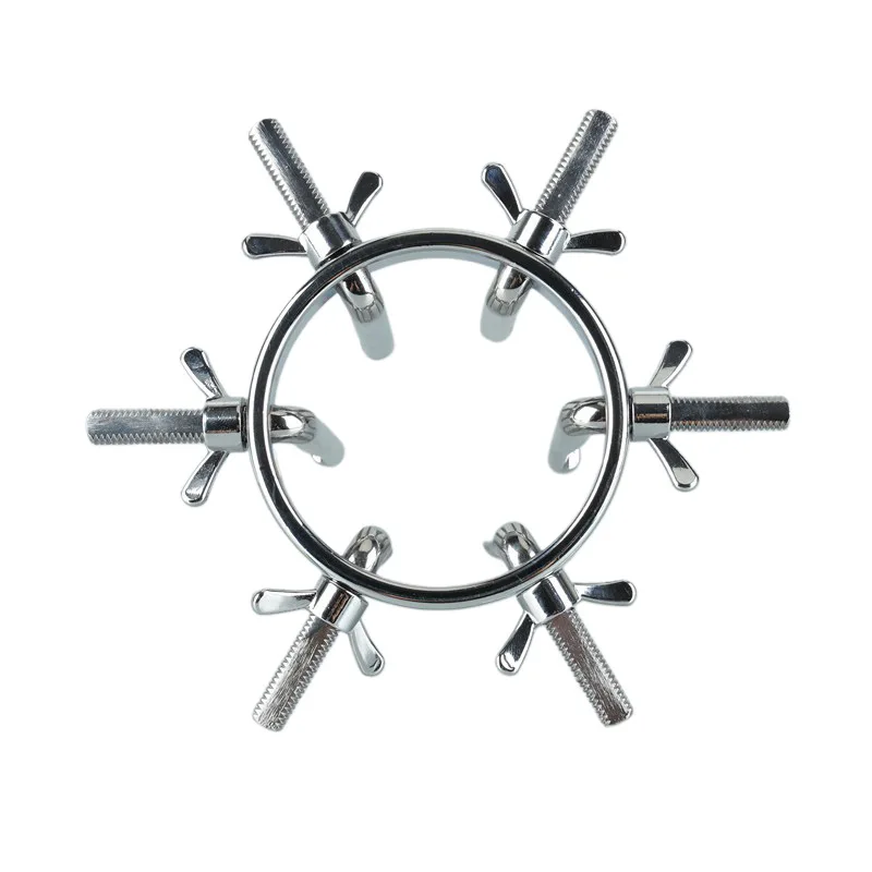 Sexy Metal Anal Dilatation Device Butt Plug Expansion Male and Female Training Stimulation Front Yin Back Court Adult Sex Produc