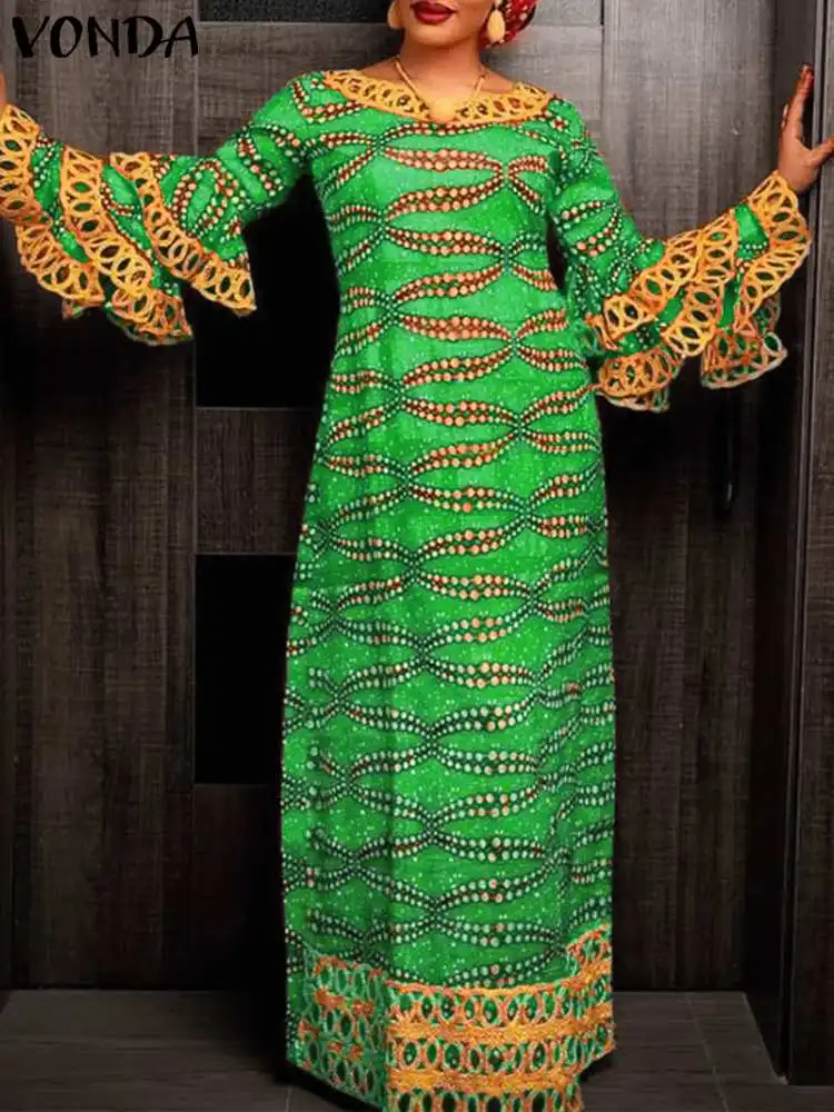 Vestido Largo Detalle Metálico - Mujer | MANGO México