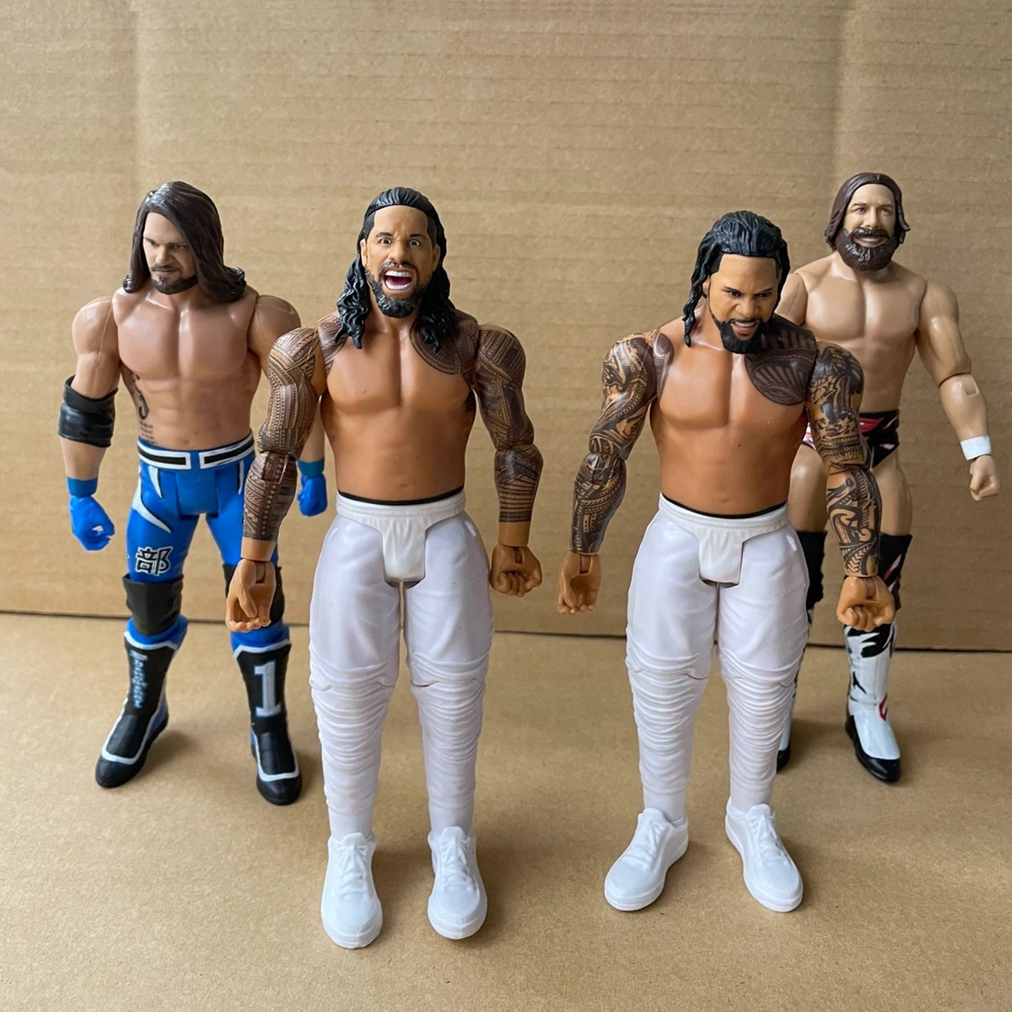 WWE/AEW/Борьба WWF фигурка рестлера Джимми и джий с эффектом AJ стили Даниэль Брайан 6 дюймов 7