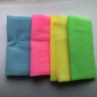 Exfoliating Nylon Bath Towel, Skin Polishing Towel, 2Pcs 1