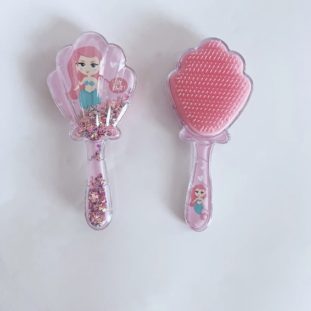 Wet Hair Brush Mermaid Hair Brush Detangling Curly Straight Long Short For Most Types curly hair brush,hair brush comb