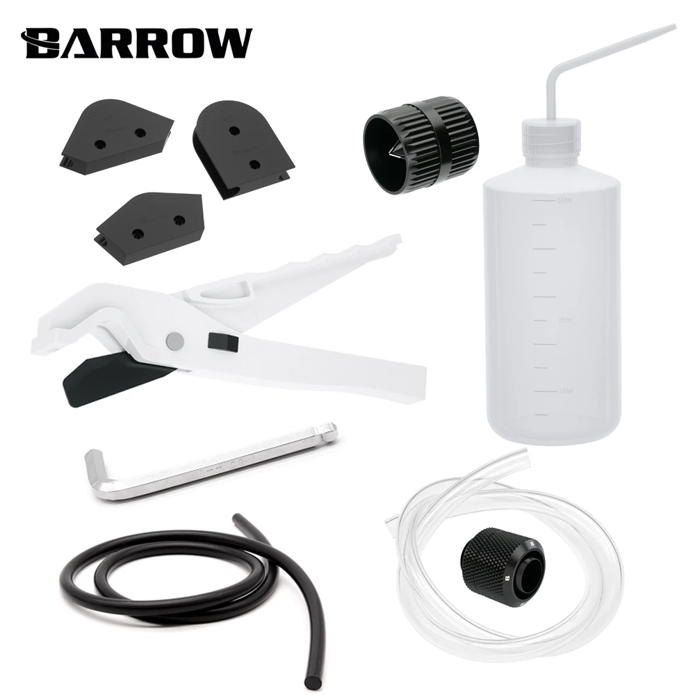 Barrow Tubo Rígido Bending Mould Kit Acrílico Pmma Petg Garrafa de Água 24pin Power Starter Water Cooler System Tool Od12 14 16 mm