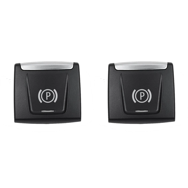 

2X Electronic Parking Brake Switch Button Replacement For BMW X1 F48 F49 X2 F39 2 Series F45 F46