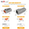 JRready 84PCS ST6251 Deutsch DTP Connector Kit, 2 Wire IP67 Waterproof Connector with Stamped Contacts 14-12AWG, 25A 2