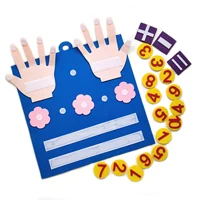 Toddler Montessori Toys Felt Finger Numbers Math Toy Children Counting Early Education Learning Game For Kids Intelligence 5