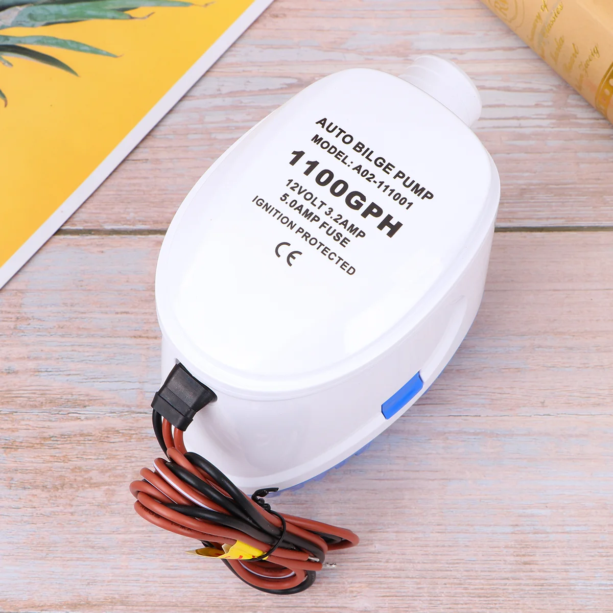 

Auto Bilge Pump 1100GPH DC 12V Automatic Submersible Bilge For Boat Marine Sea Yacht Auto Water Pump Float