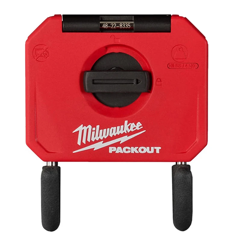 Milwaukee 48-22-8335 PACKOUT 3” Curved Hook Reinforced Hook  Anti Slip Rubber Wall Mounted DIY Storage Tool 5